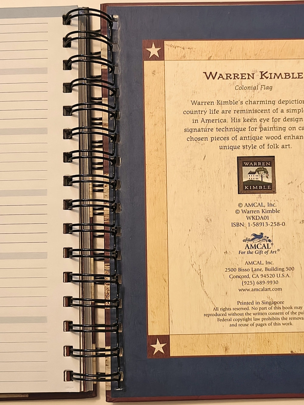 American Flag Address Book - Picture 4 of 5